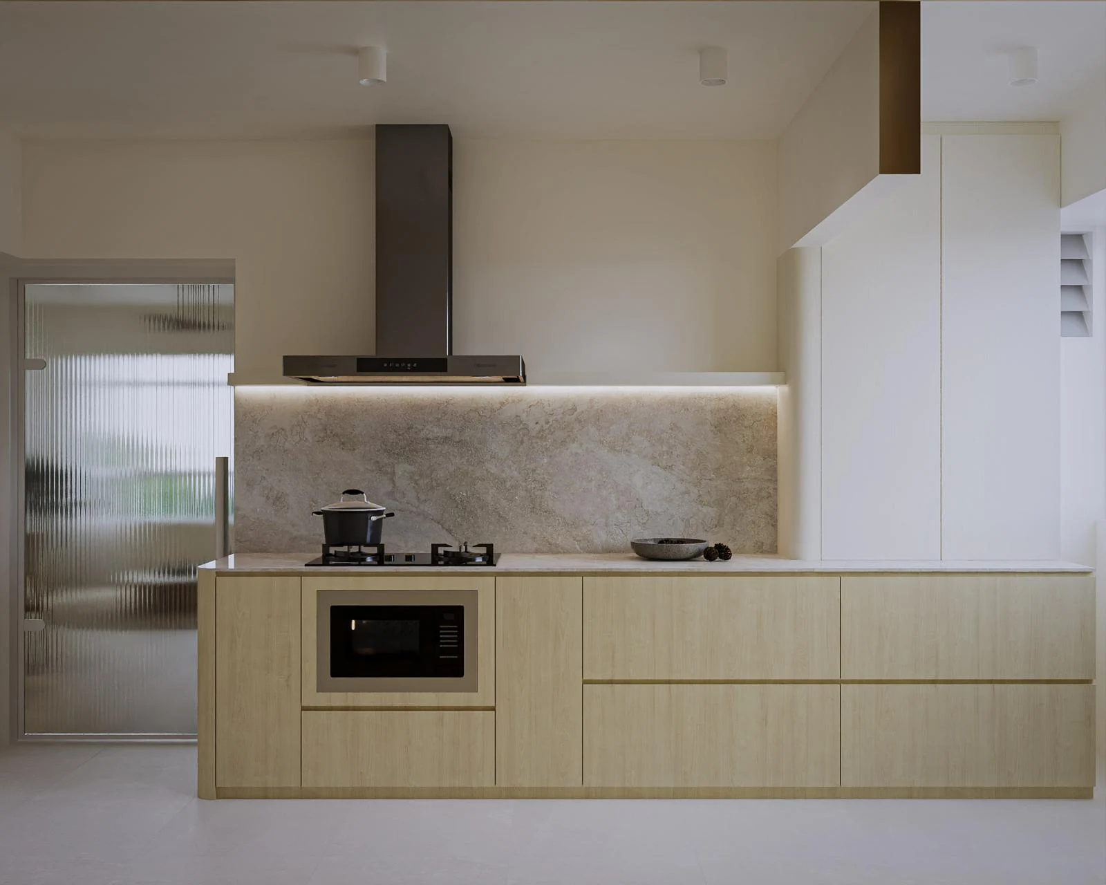 Additional kitchen design rendering