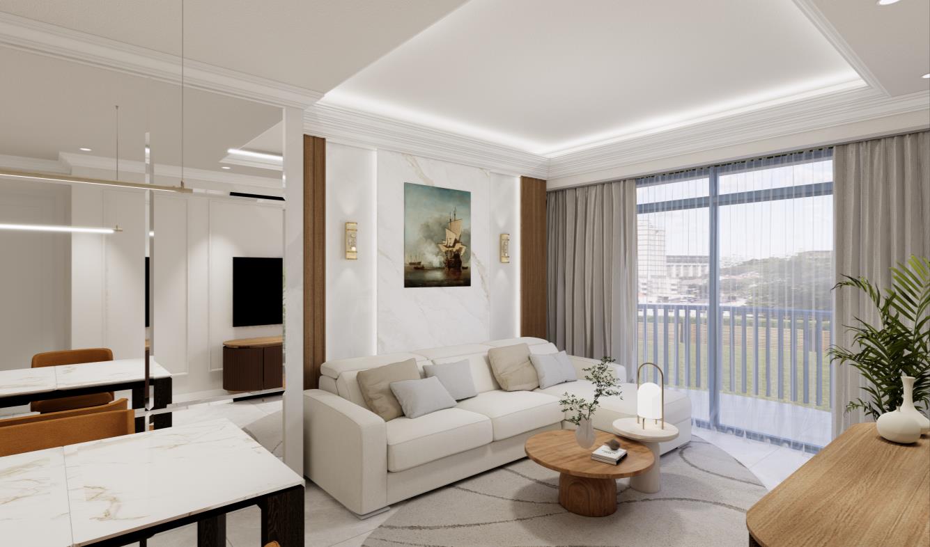 Tanjong Rhu Road interior design visual